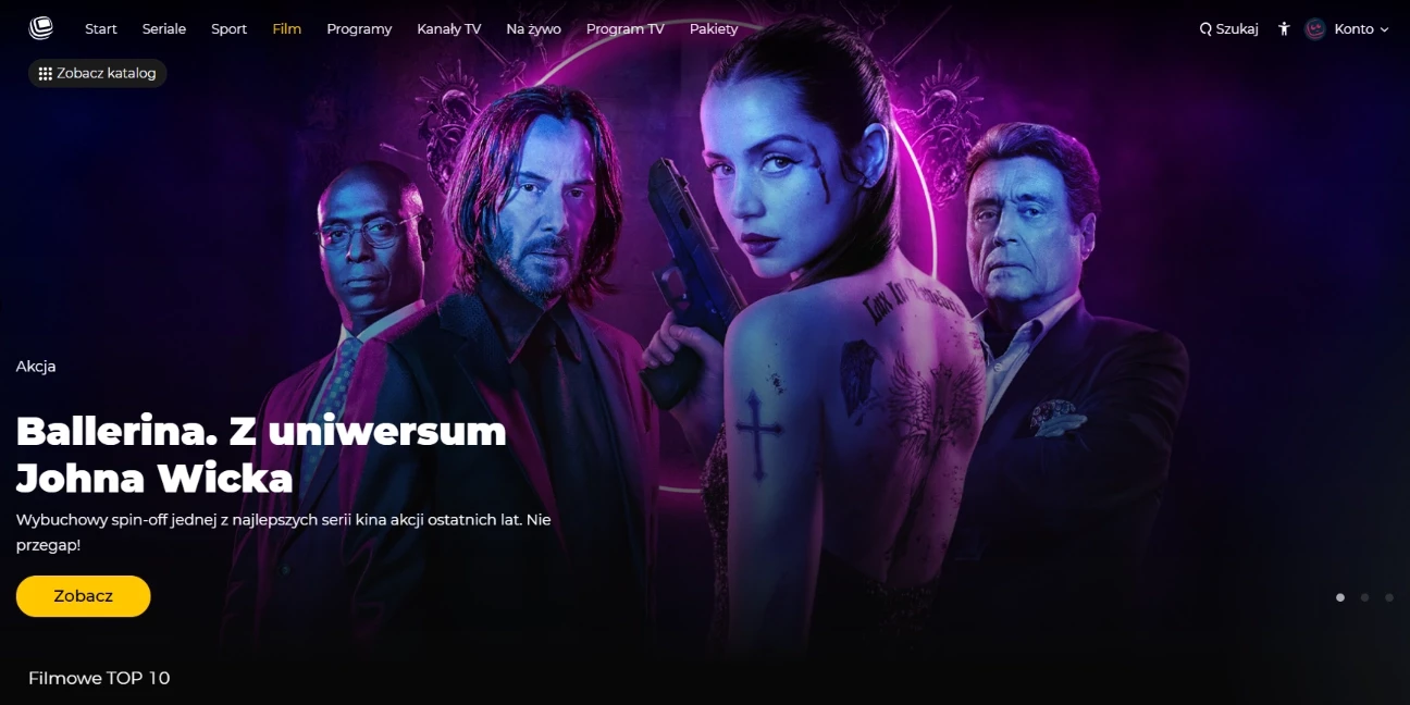 Kino w kieszeni, stadion w dłoni. Sprawdzamy, czy jedna aplikacja może zastąpić kino, tradycyjną kablówkę, wypożyczalnię wideo i wyjście na mecz.