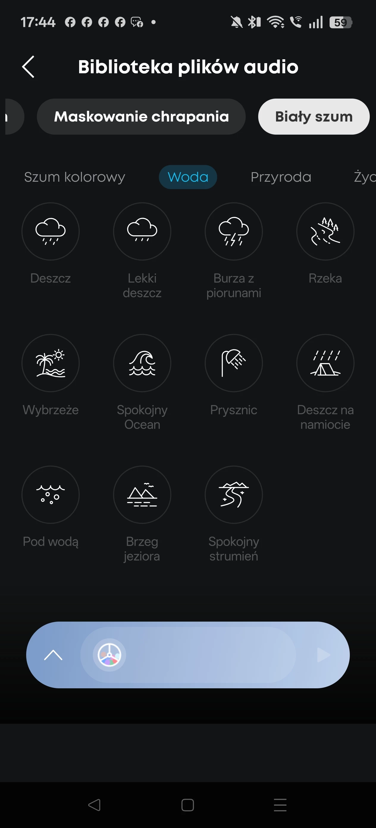 Soundcore Sleep A30 - aplikacja na smartfonie