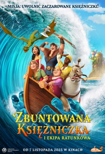 Zbuntowana księżniczka i ekipa ratunkowa