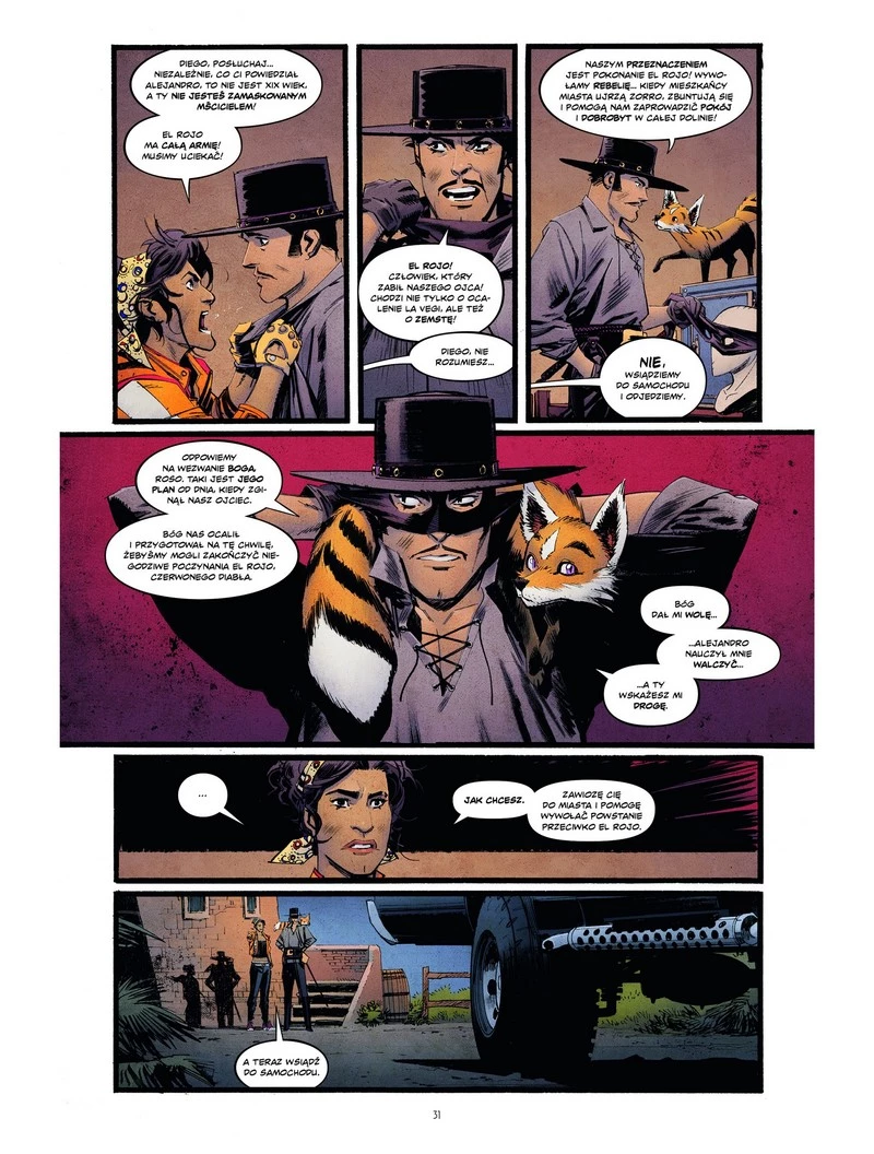 Zorro. Z martwych - plansza