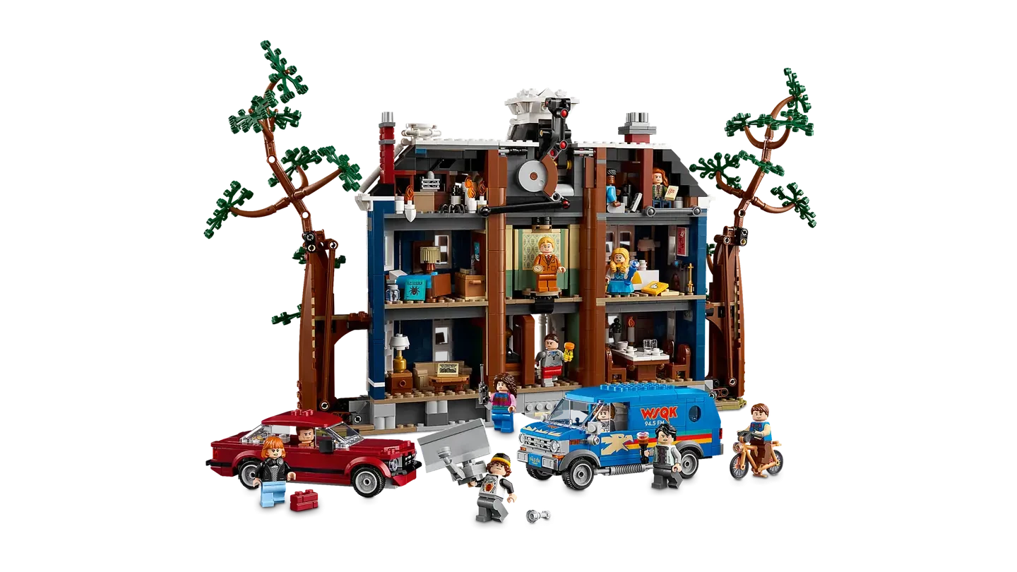 Tak wygląda zestaw LEGO Stranger Things: Dom Creelów