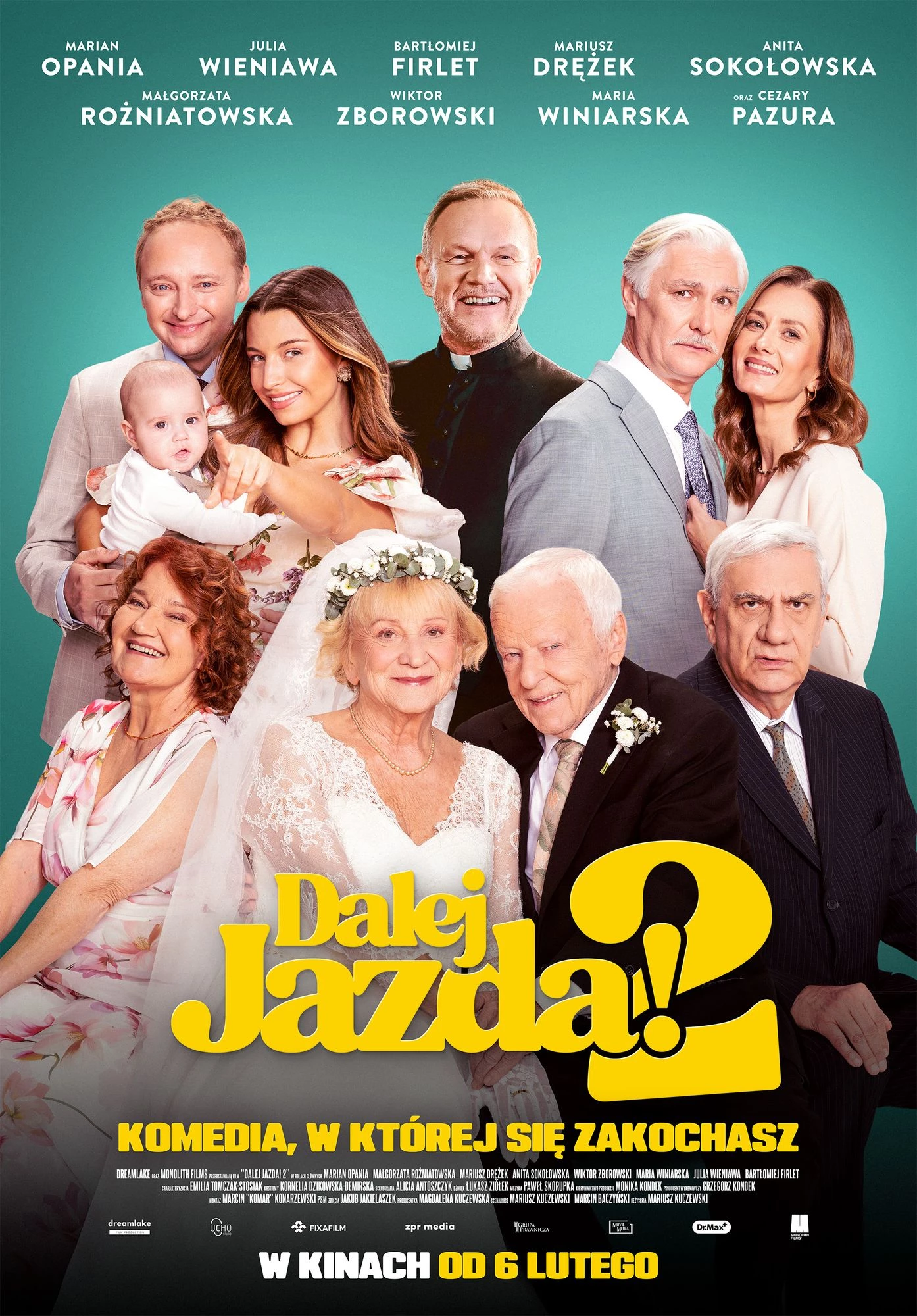 Dalej jazda 2 - oficjalny plakat polskiego filmu
