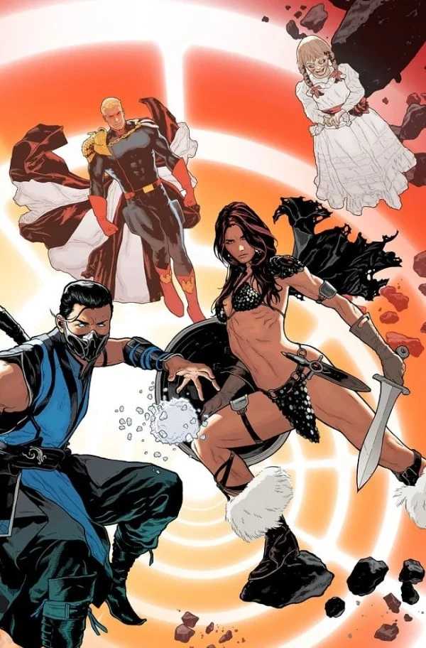 DC K.O.: Boss Battle #1 - wariant okładki