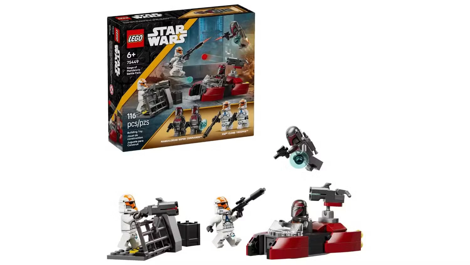 5. Oblężenie Mandalore - 116 elementów