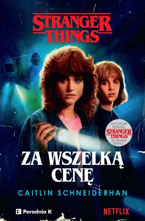okładka książki Stranger Things. Za wszelką cenę, premiera 2025/2026
