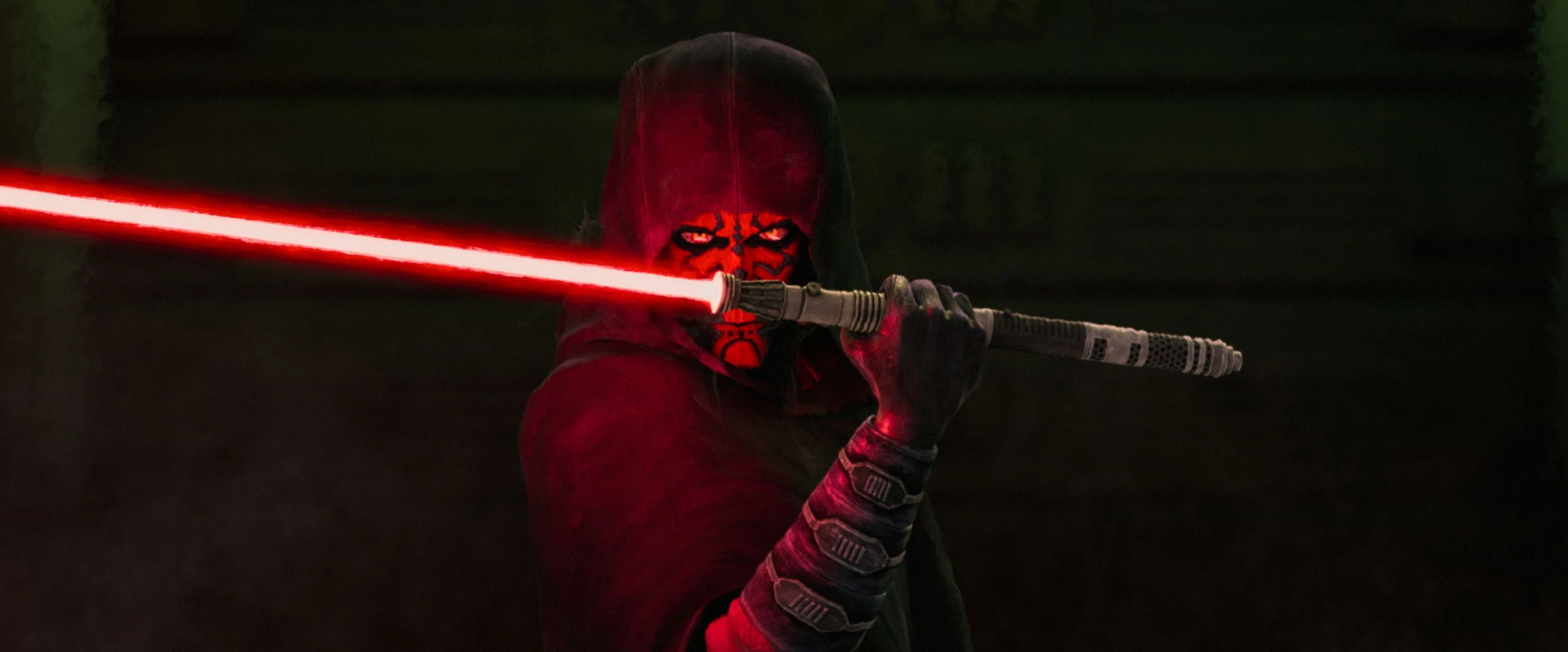 Fantastyczny detal związany z mieczem świetlnym Maula. Użył mocy podobnej do Palpatine