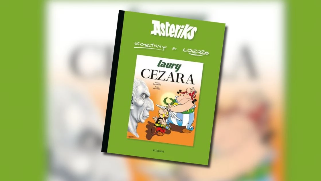 Asteriks. Laury Cezara. Tom 18 - recenzja komiksu