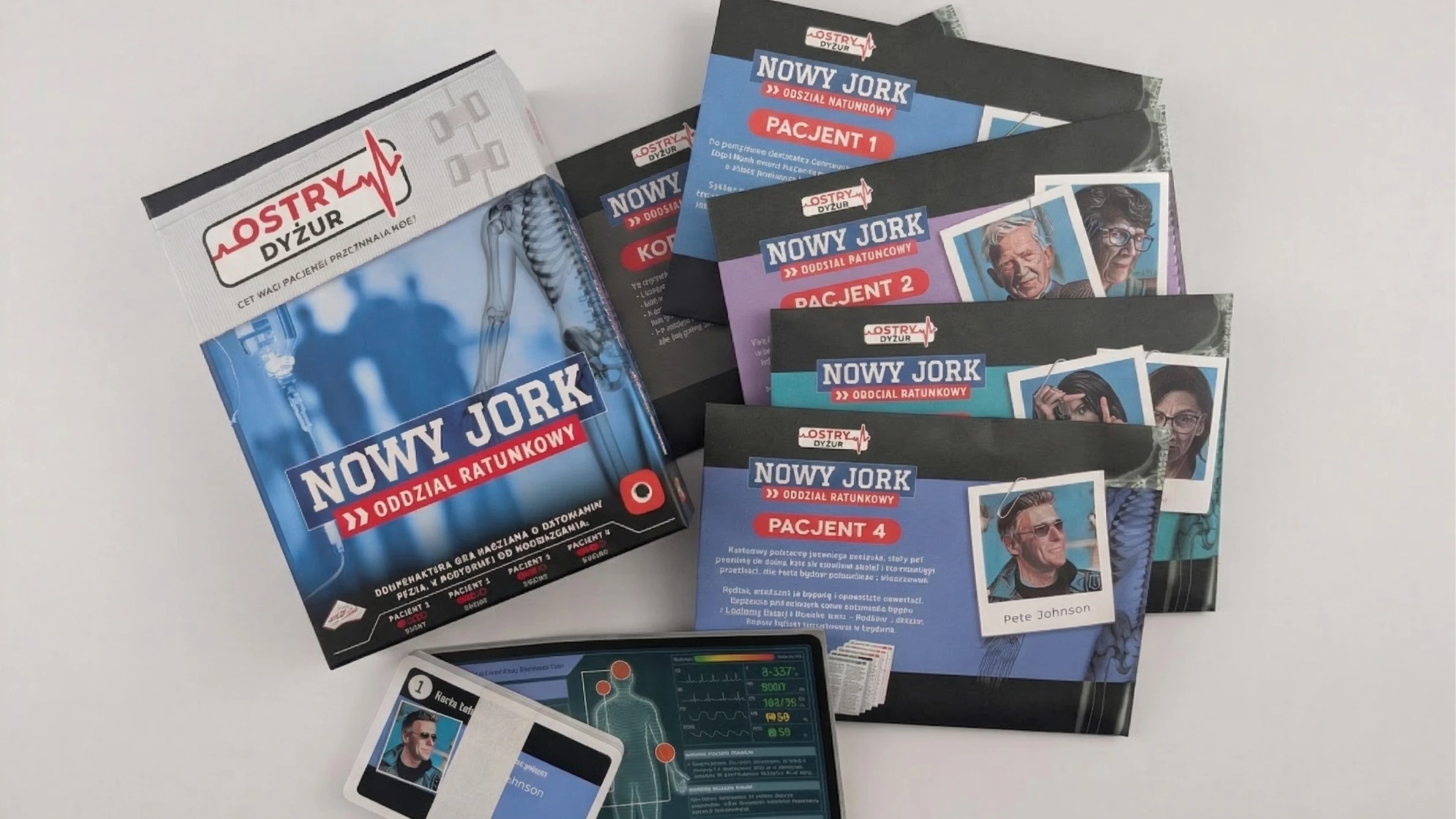 Ostry Dyżur: Nowy Jork - Oddział Ratunkowy – recenzja gry planszowej