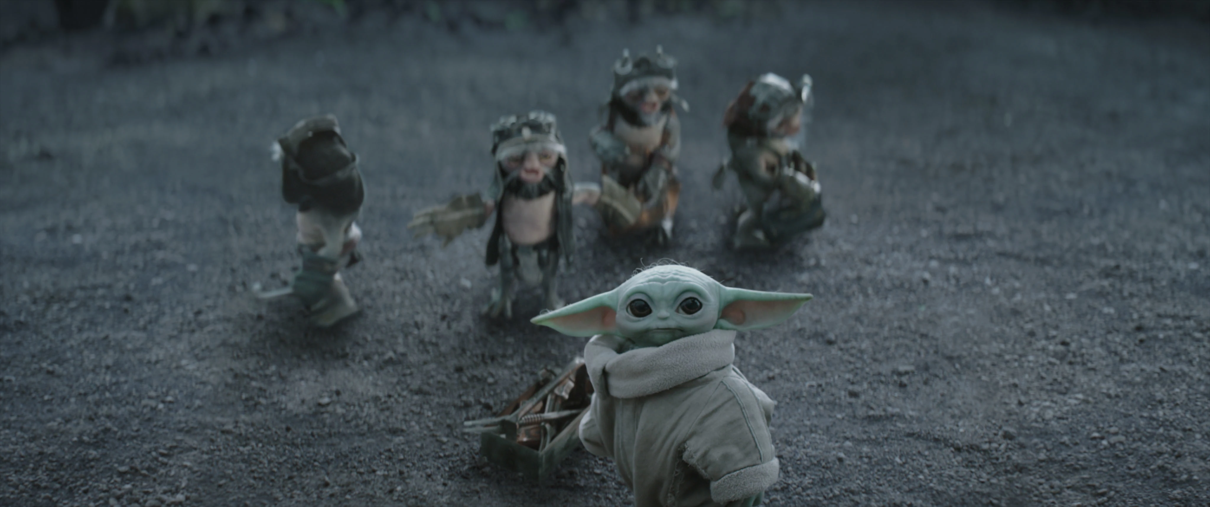 Mandalorian i Grogu - pierwszy klip. Baby Yoda myli przyciski