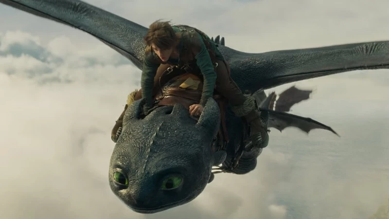 Jak wytresować smoka 2 kończy zdjęcia. Zobaczcie miecz Czkawki w live action