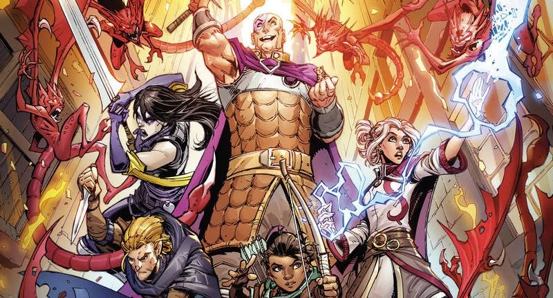 Dungeons & Dragons. Tom 5: Piekielne przypływy - recenzja komiksu