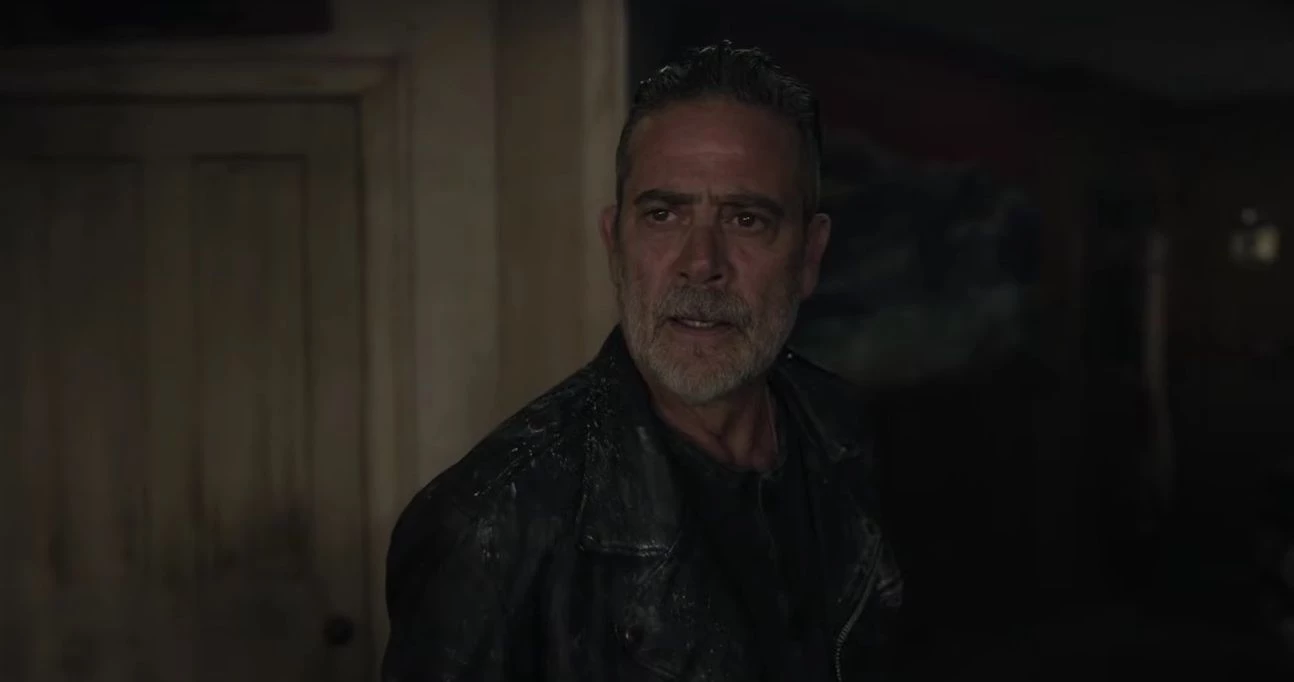 Fragment odcinka z 3. sezonu The Walking Dead: Dead City. Negan spotyka Dillarda