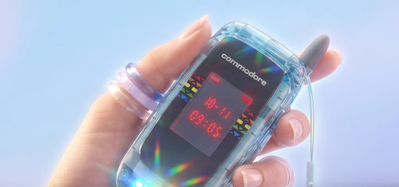 Powrót legendy: Commodore Callback 8020 – telefon z klapką dla zmęczonych doomscrollingiem