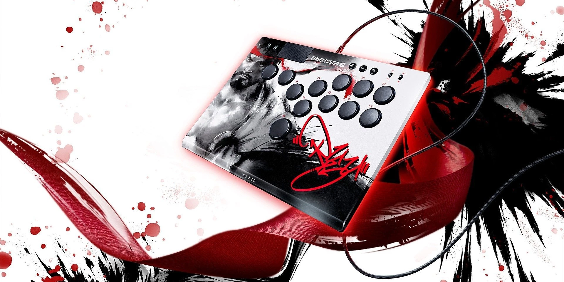 Czerwcowe combo Razera na start wakacji: kontroler dla fanów Street Fightera, świecący fotel, domowy mikrofon i plecak na wycieczki z laptopem