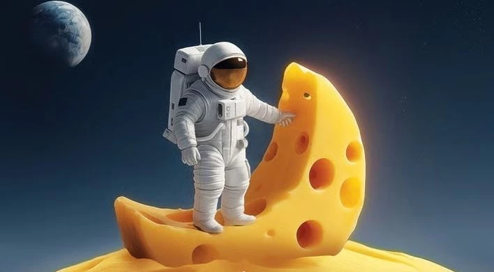 Księżyc z sera? Tylko w nowej powieści sci-fi Johna Scalziego