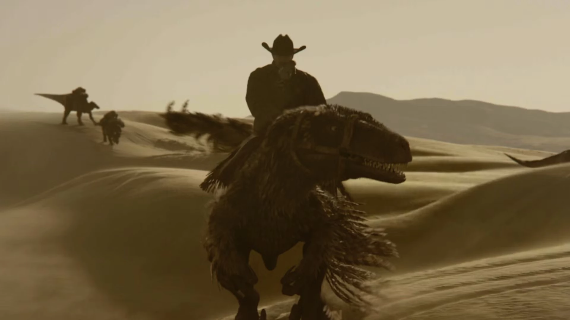 Kowboje na dinozaurach na Dzikim Zachodzie. Teaser zapowiada film